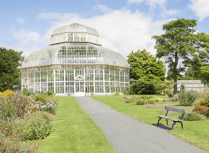Jardim Botânico Nacional em Dublin