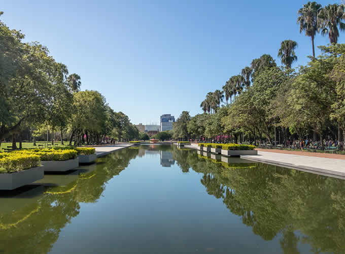 Parque Farroupilha em Porto Alegre