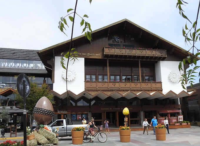 Palácio dos festivais em Gramado