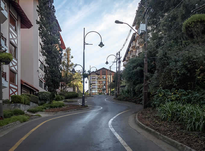 Rua Torta - Ponto turístico de Gramado