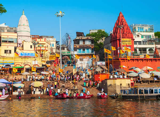 Cidade de Varanasi - Rio Ganges